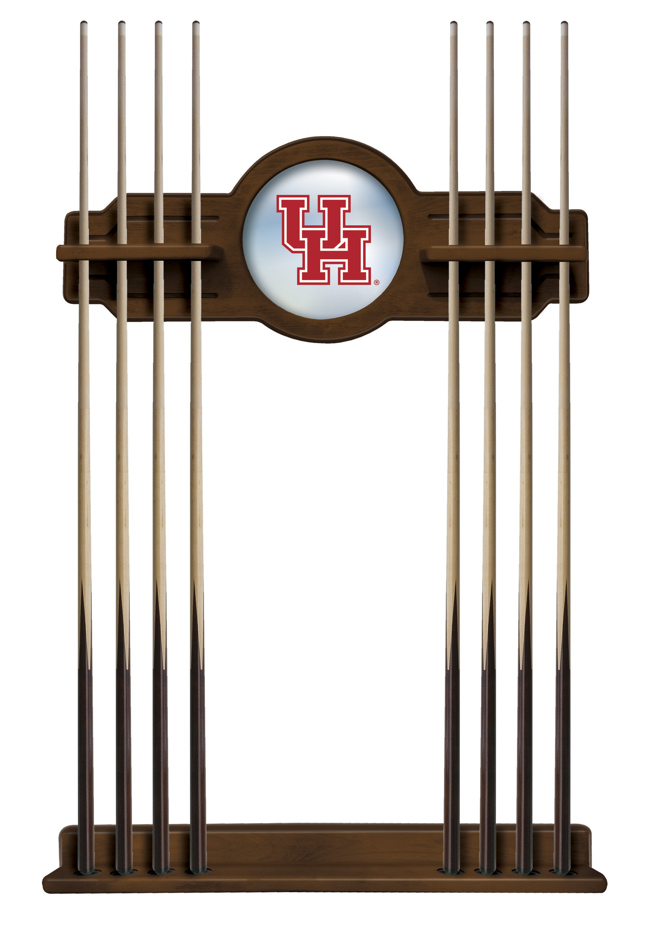 CueChrdHouston University of Houston Cue Rack - Chardonnay