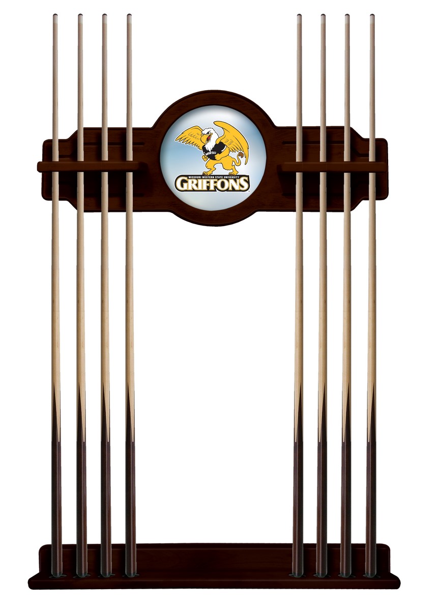 Picture of Holland Bar Stool CueETudMOWSt Missouri Western State Cue Rack - English Tudor