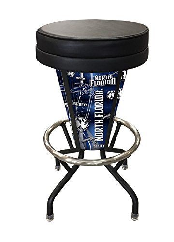L500030NorFlaBlkVinyl North Florida Lighted Bar Stool