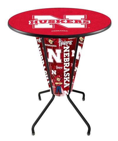 L218B42NebrUn36RNebrUn Lighted Nebraska Pub Table