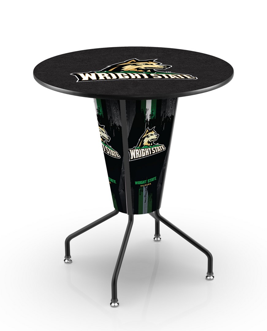 L218B42WrtStU36RWrtStU Lighted Wright State Pub Table