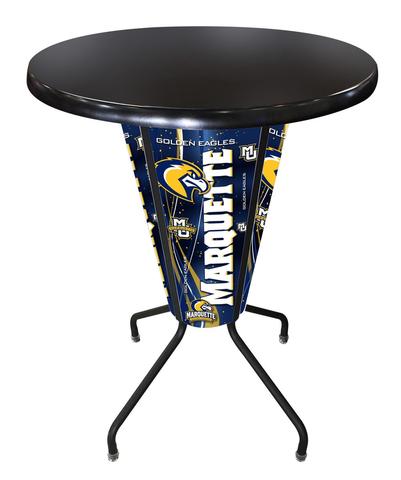 L218B42MrqtteOD36RBlk Lighted Marquette Pub Table