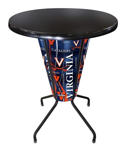 L218B42VrgniaOD36RBlk Lighted Virginia Pub Table