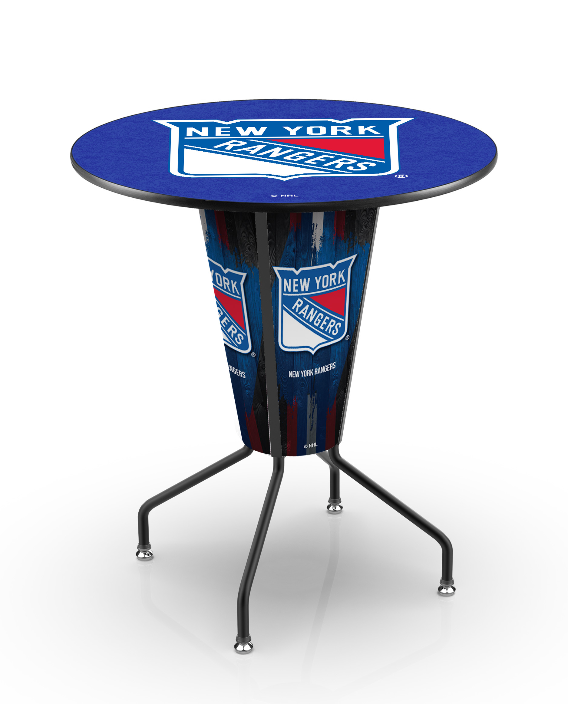 L218B42NYRang36RNYRang Lighted New York Rangers Pub Table