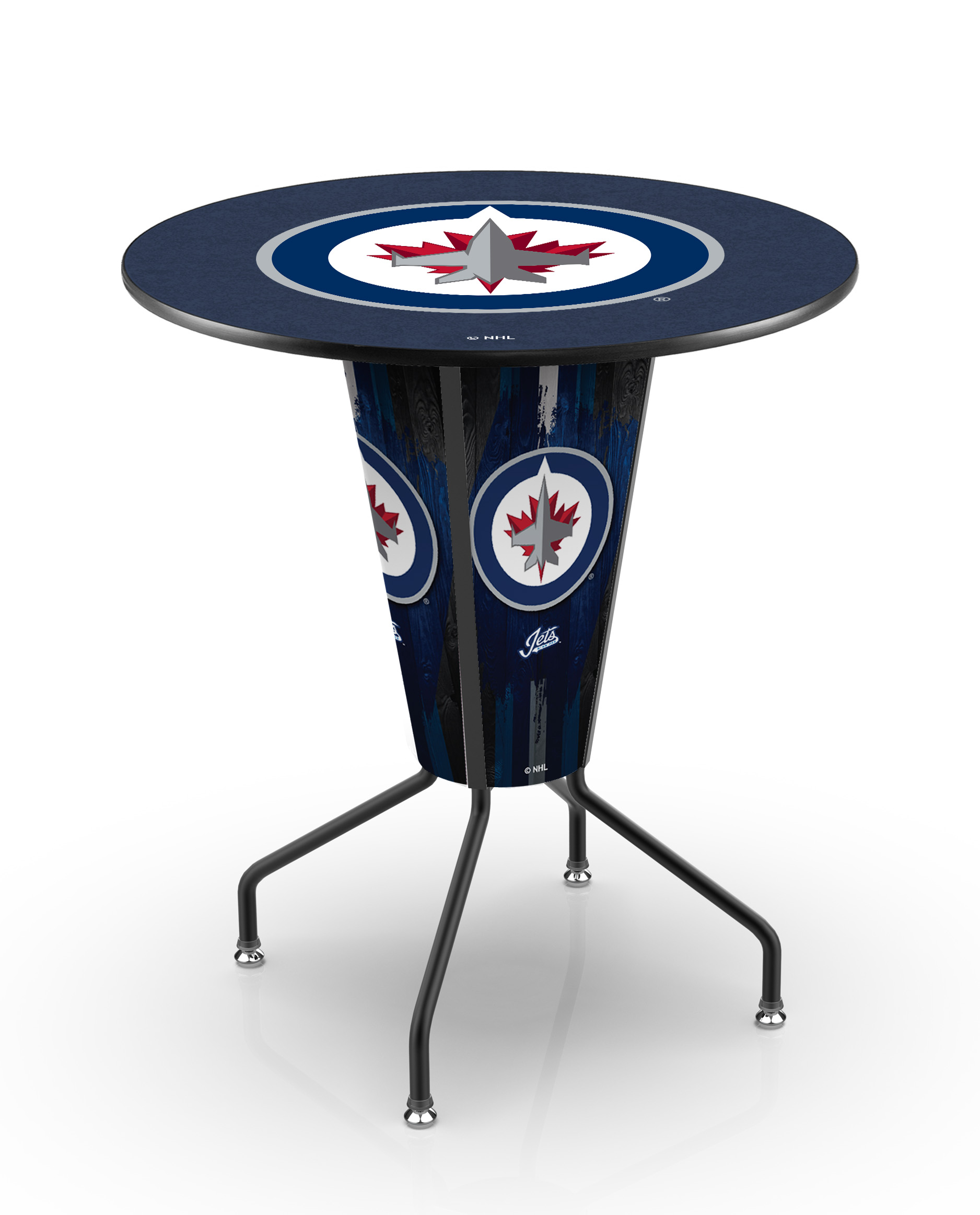 L218B42WinJet36RWinJet Lighted Winnipeg Jets Pub Table