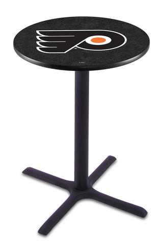 L211B3636PhiFly-B Philadelphia Flyers Pub Table with Black Background