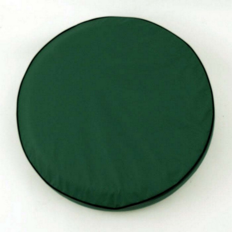 TCH2Grn-35 x 12.5 Plain Green Tire Cover