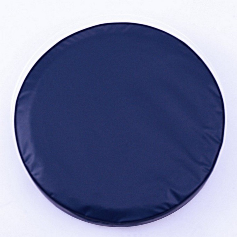 TCSMNvyBlu-28 1/2 x 8 Plain Navy Blue Tire Cover