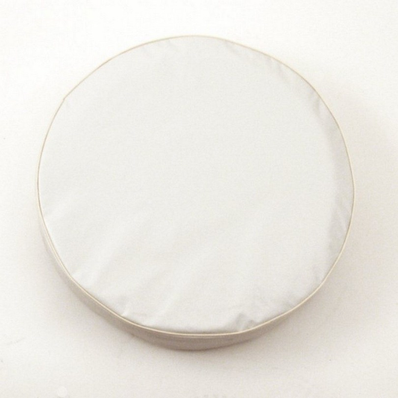 TCD10WT-30 3/4 x 10 Plain White Tire Cover
