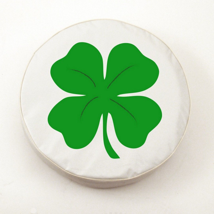 TCA4LfClvWT-34 x 8 4-Leaf Clover Tire Cover