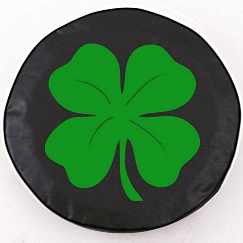 TCY4LfClvBK 32.25 x 12 4-Leaf Clover Tire Cover