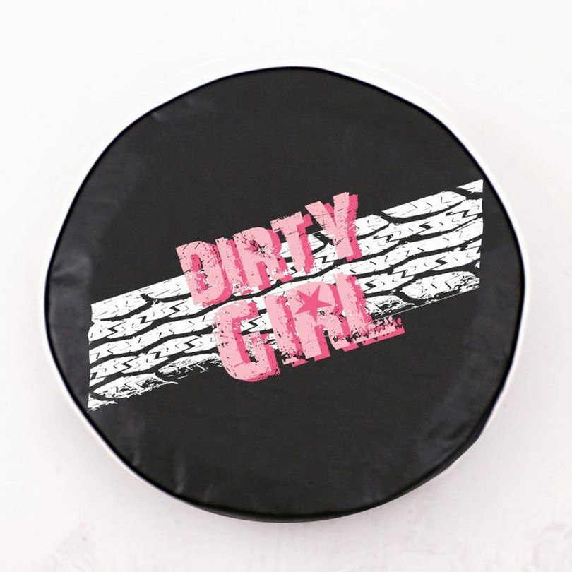 TCODGTredBK-21 1/2 x 8 Dirty Girl (Tread) Tire Cover