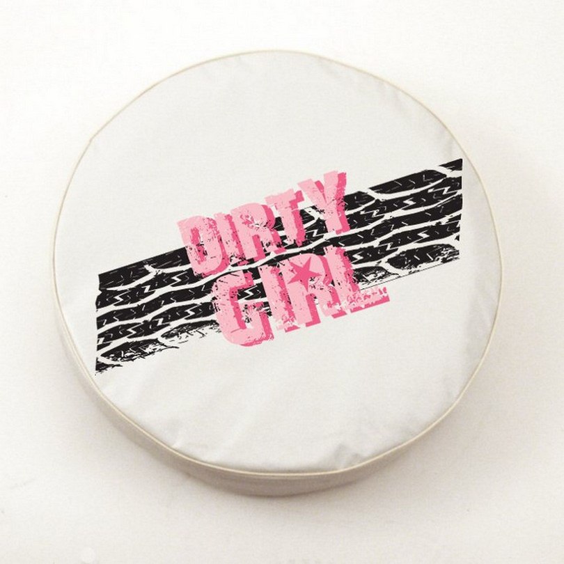 TCODGTredWT-21 1/2 x 8 Dirty Girl (Tread) Tire Cover