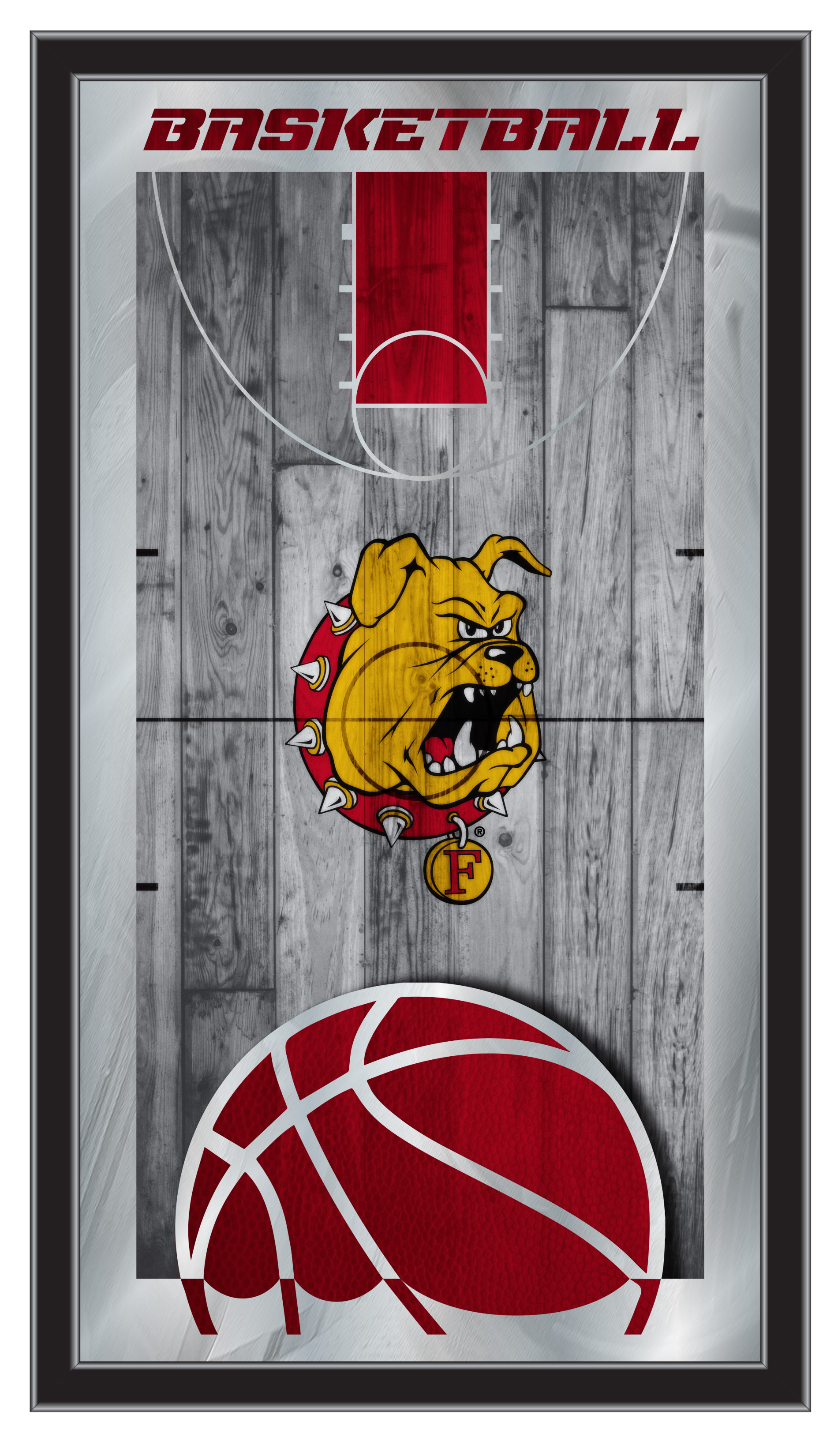 MBsktFerrSt Ferris State University Basketball Mirror