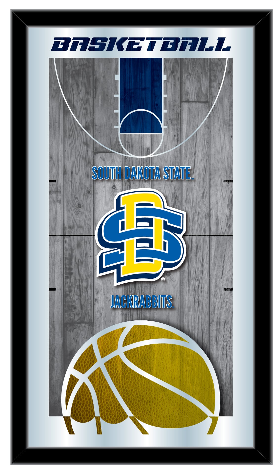 MBsktSDakSt South Dakota State University Basketball Mirror