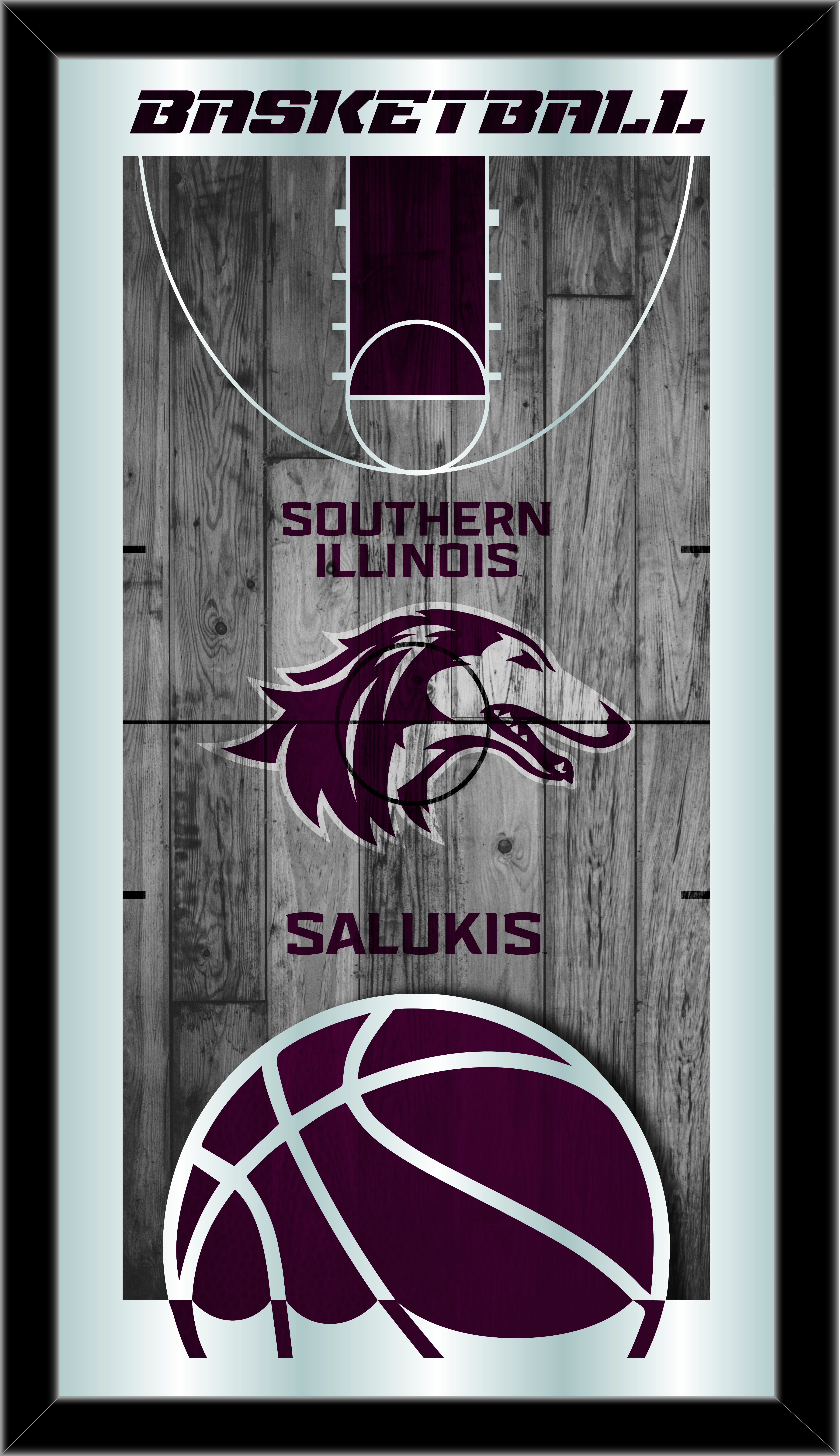 MBsktSouIll Southern Illinois University Basketball Mirror