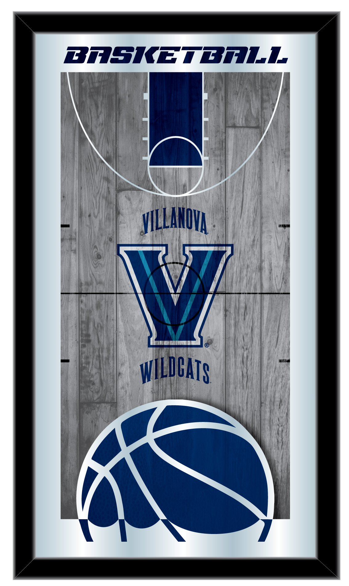 MBsktVilnva Villanova University Basketball Mirror