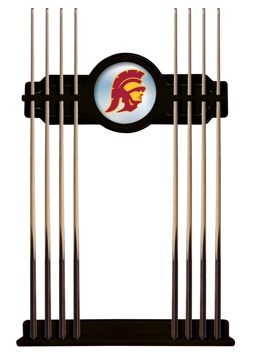 Picture of Holland Bar Stool CueBKSouCal University of Southern California Trojans Cue Rack in Black Finish