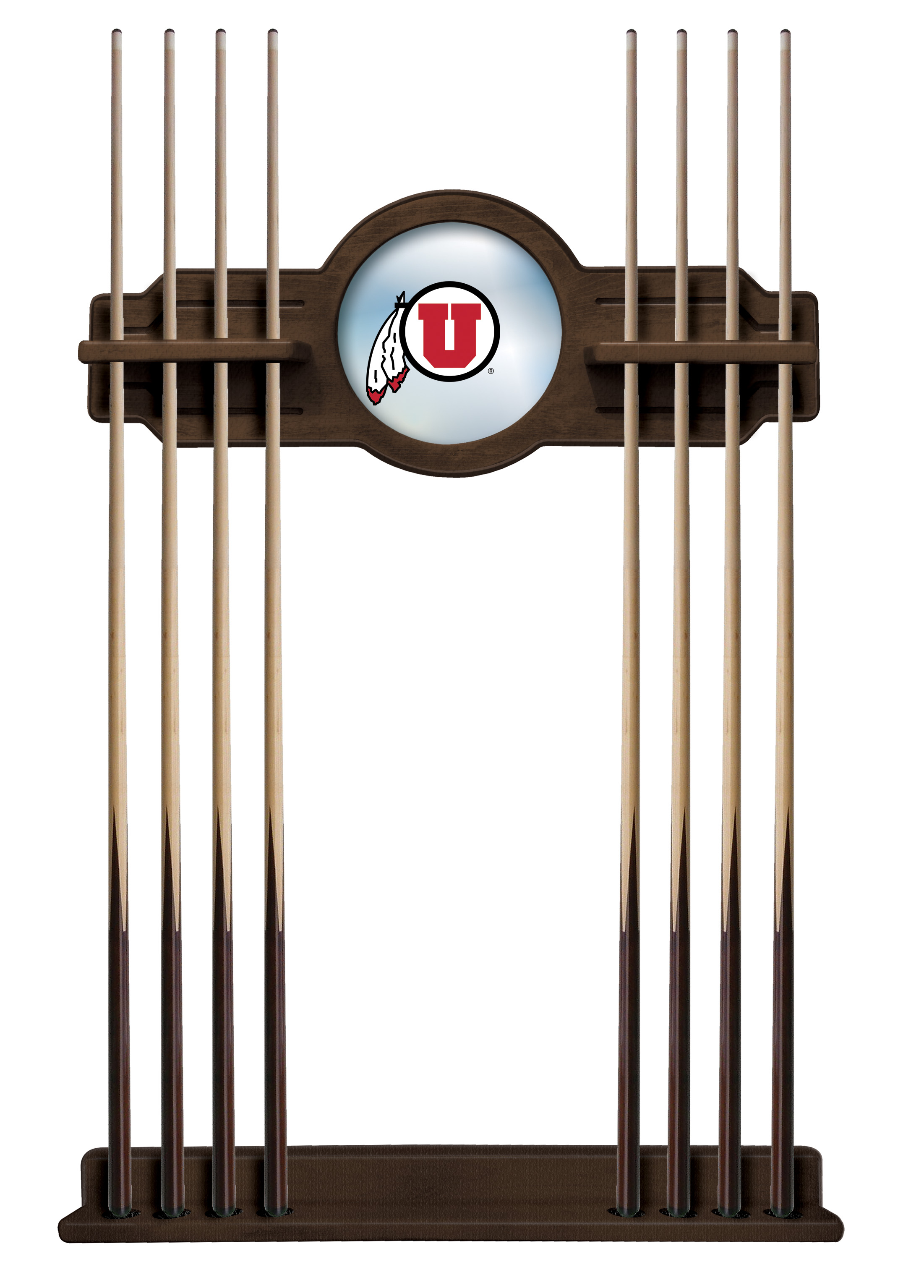 CueNavUtahUn Utah Cue Rack in Navajo Finish