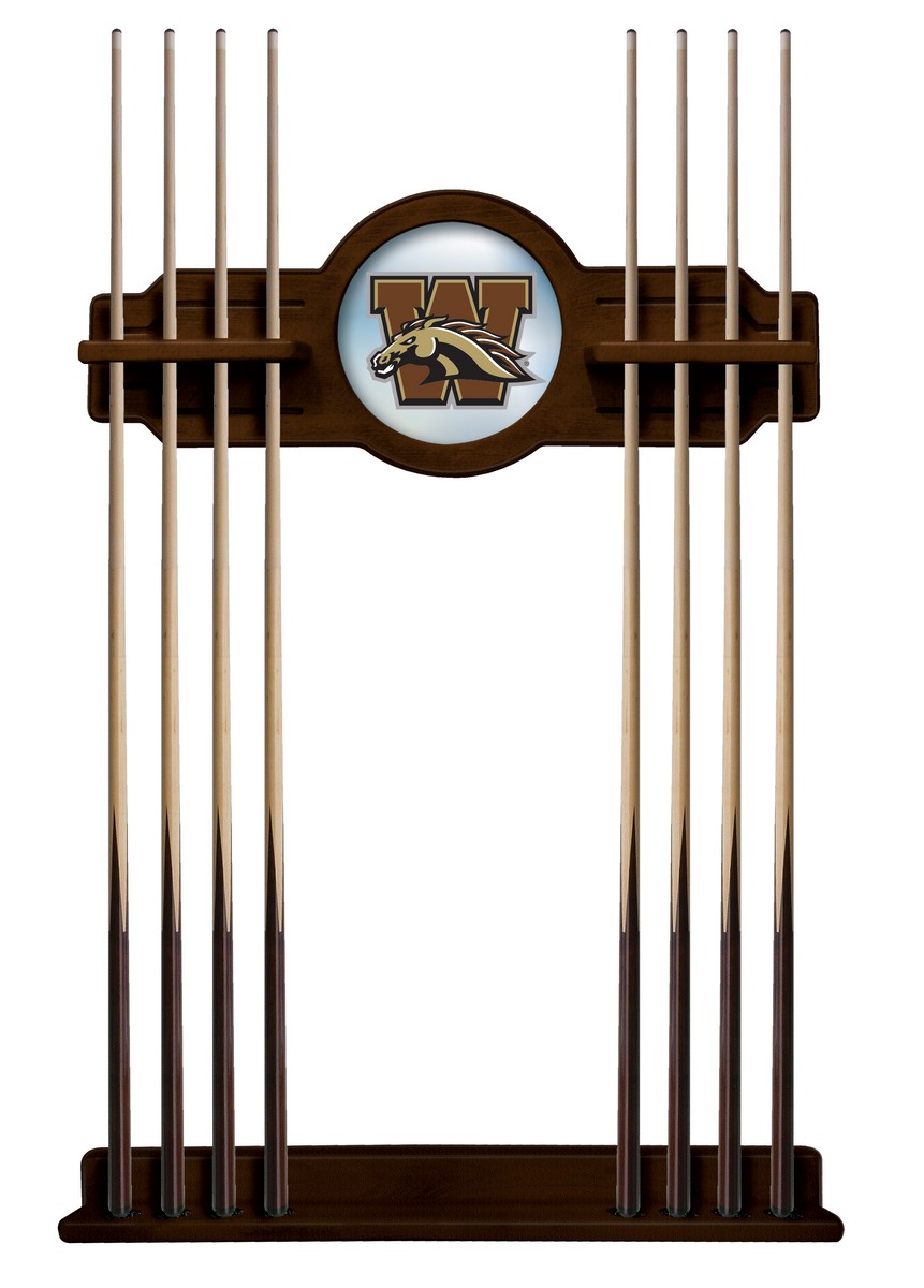 CueNavWestMI Western Michigan Cue Rack in Navajo Finish