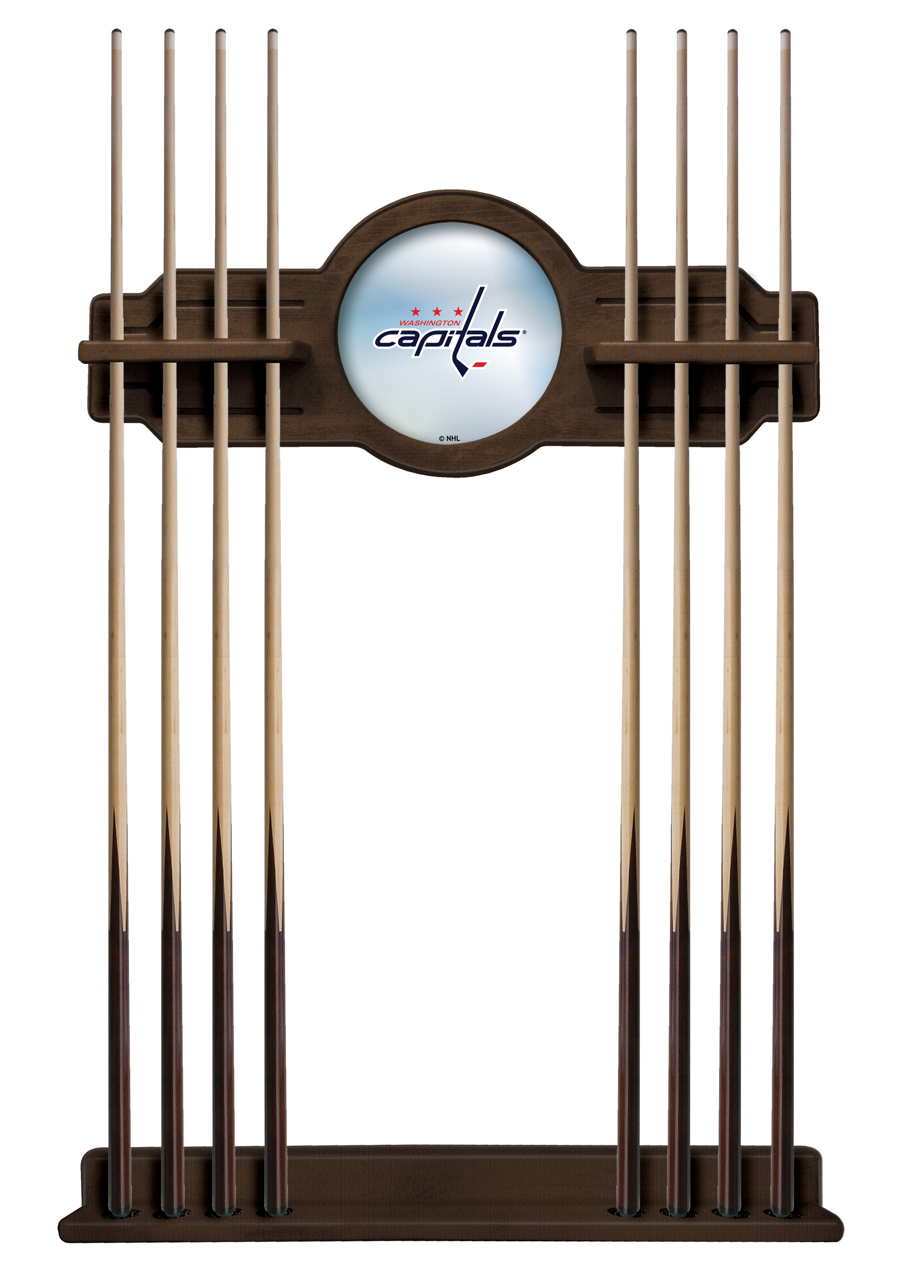 CueNavWshCap Washington Capitals Cue Rack in Chardonnay Finish - Navajo