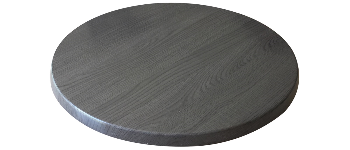 Enduro Top Table - Charcoal - 30 in. Diameter - Weather Resistant