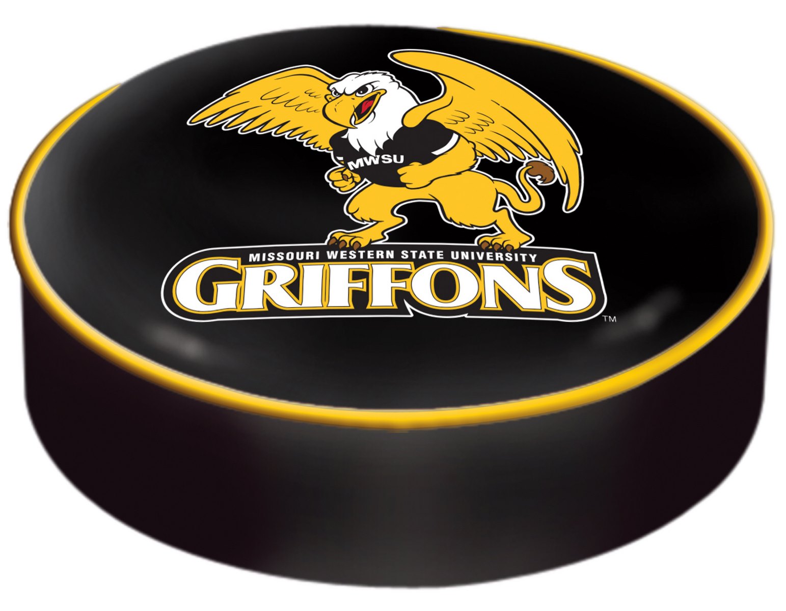 BSCMOWSt Missouri Western State University Griffons Bar Stool Seat Cover
