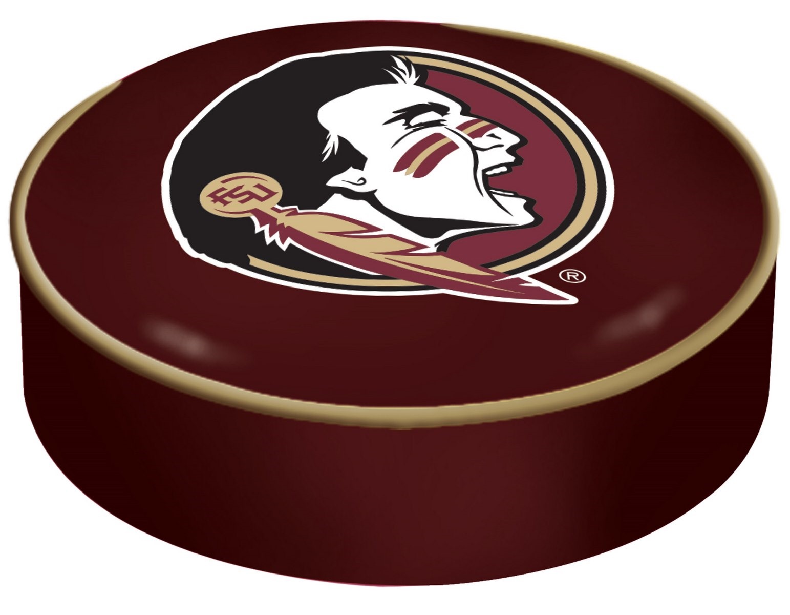 BSCFSU-HD Florida State Head Bar Stool Seat Cover