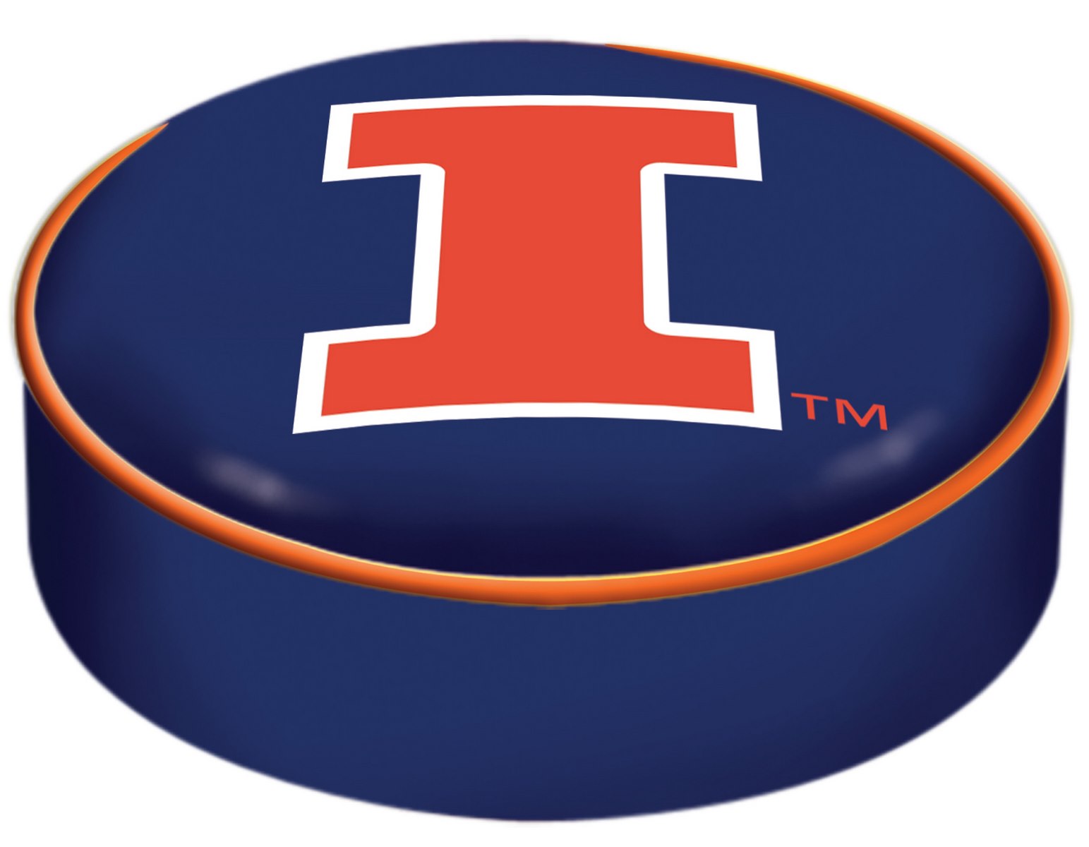 BSCIlliniU Illinois Bar Stool Seat Cover