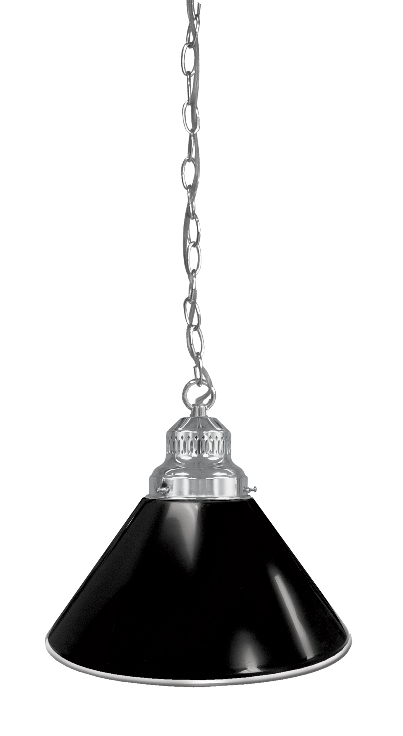 BL1CHBK Single Shade Pendant Light - Chrome
