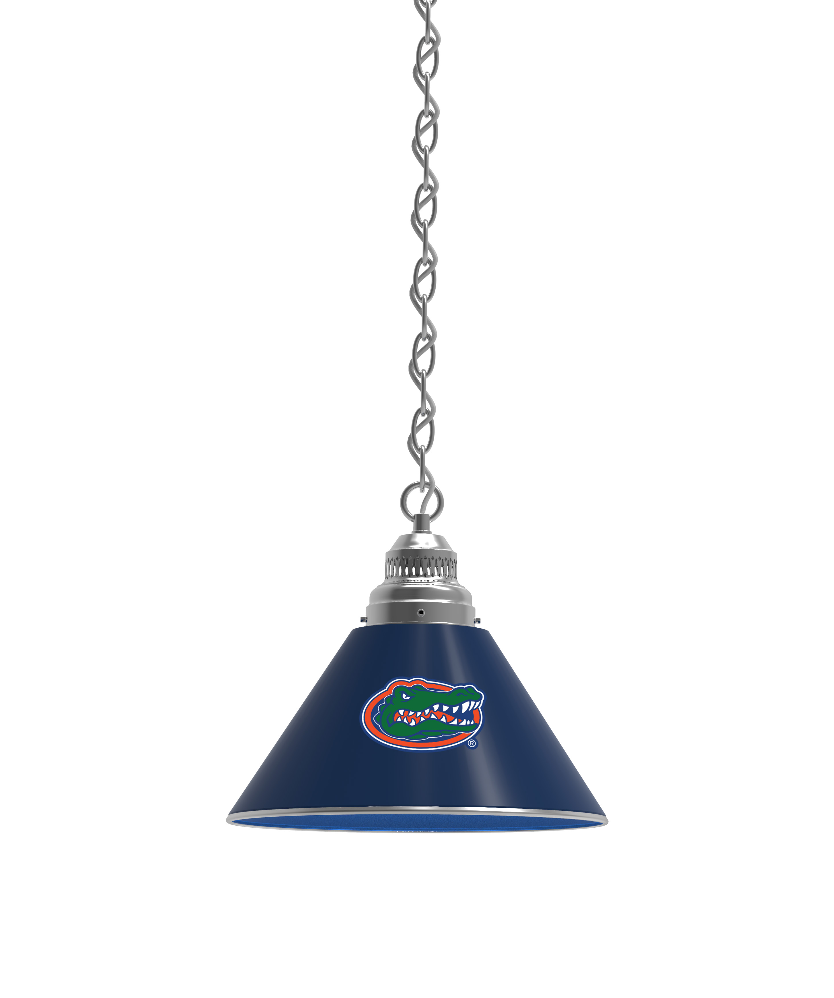 BL1CHFlorUn NCAA Florida A&M University Single Shade Pendant Light - Chrome