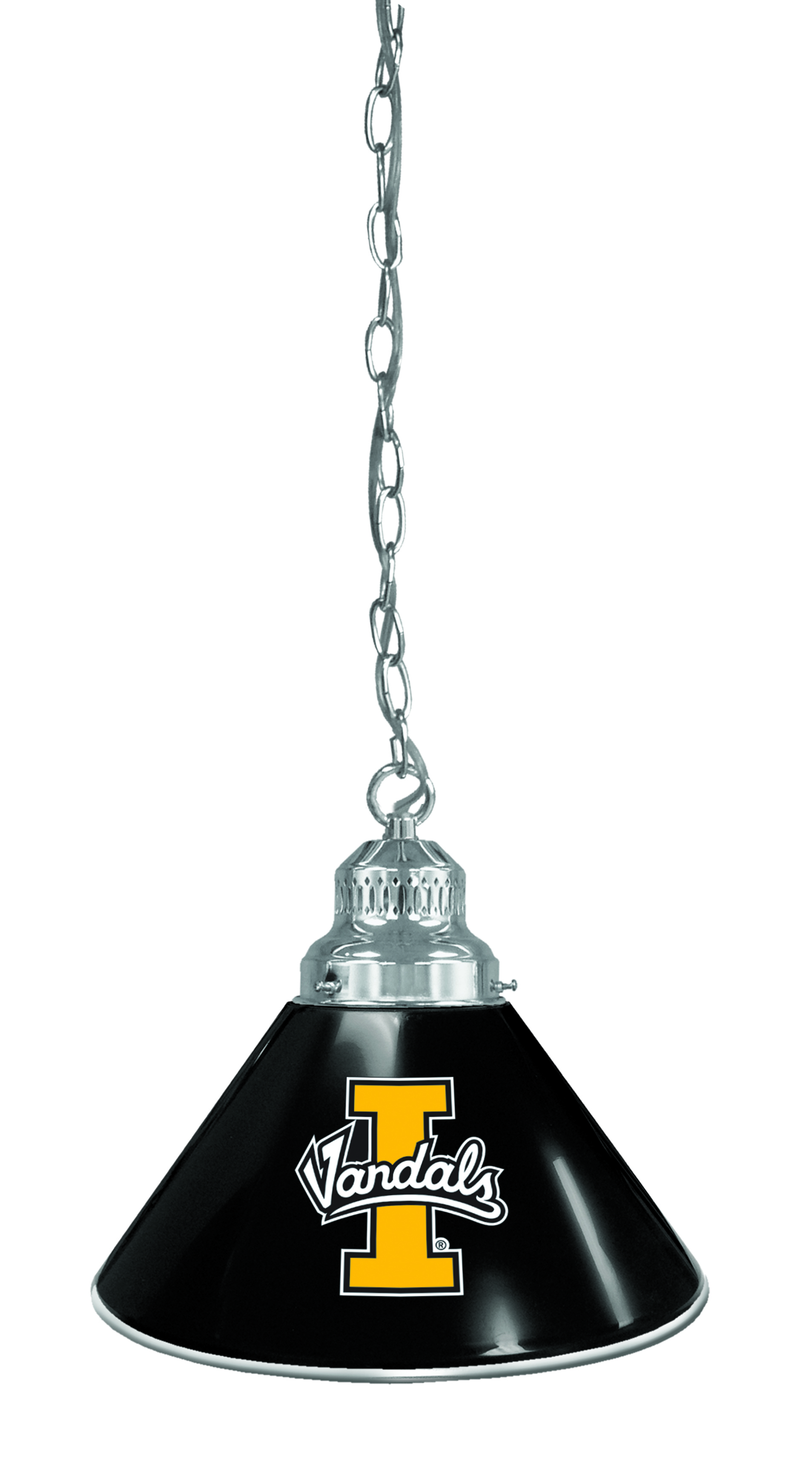 BL1CHIdahoU NCAA Idaho Vandals Single Shade Pendant Light - Chrome