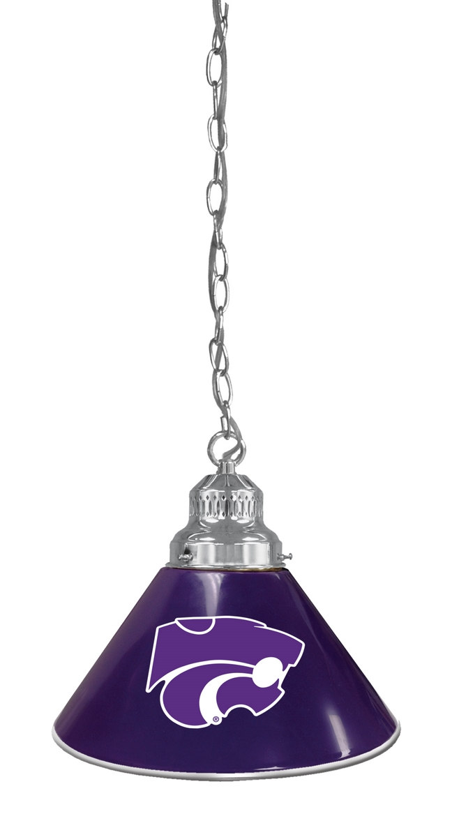 BL1CHKnsasS NCAA Kansas State University Single Shade Pendant Light - Chrome