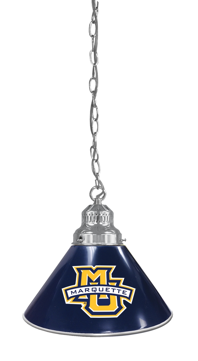 BL1CHMrqtte NCAA Marquette University Single Shade Pendant Light - Chrome
