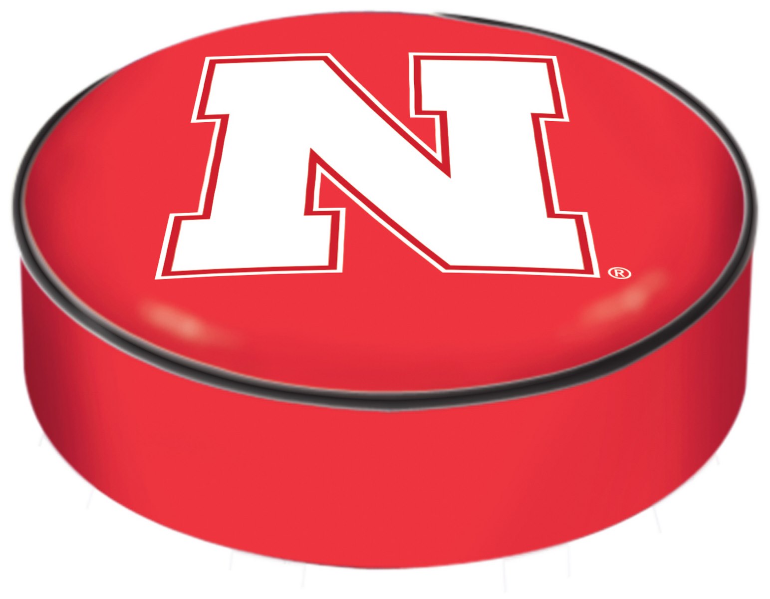 BSCNebrUn Nebraska Bar Stool Seat Cover