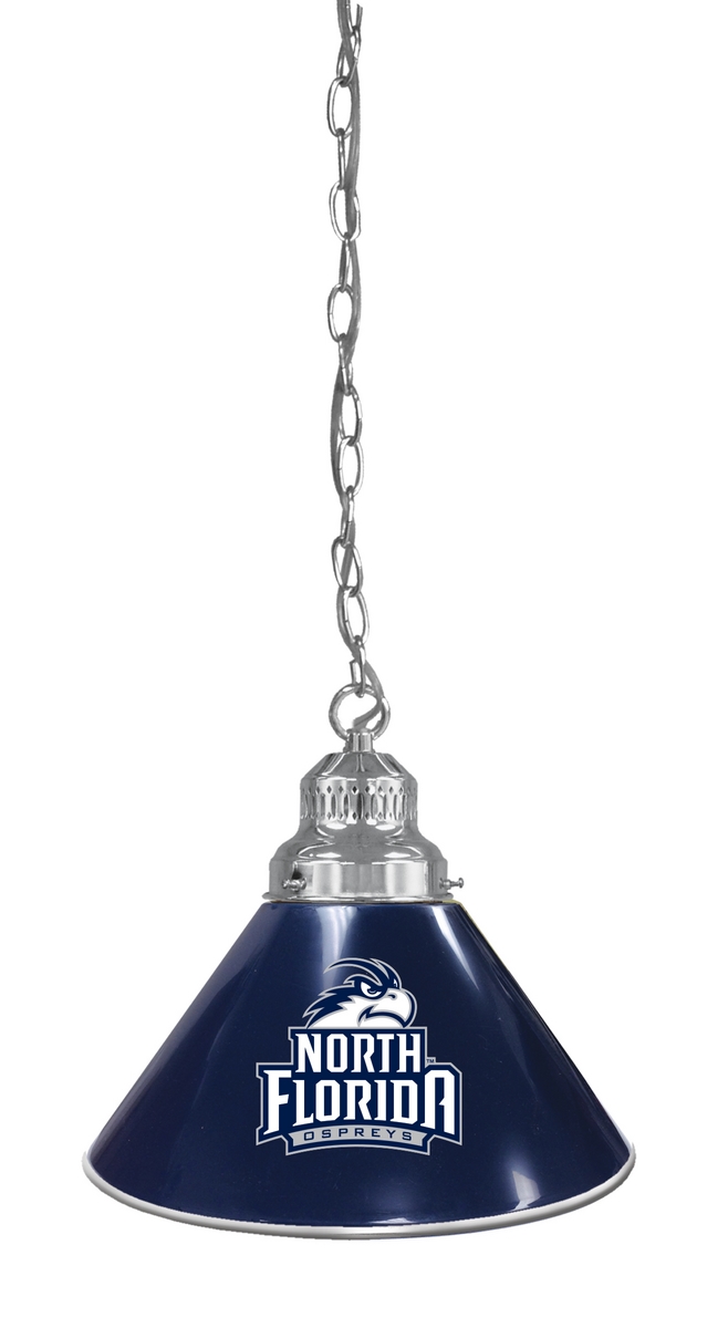 BL1CHNorFla NCAA University of North Florida Single Shade Pendant Light - Chrome