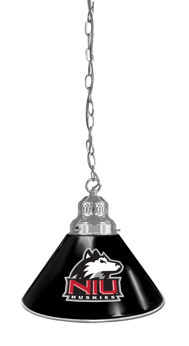 BL1CHNorIll NCAA Northern Illinois University Single Shade Pendant Light - Chrome