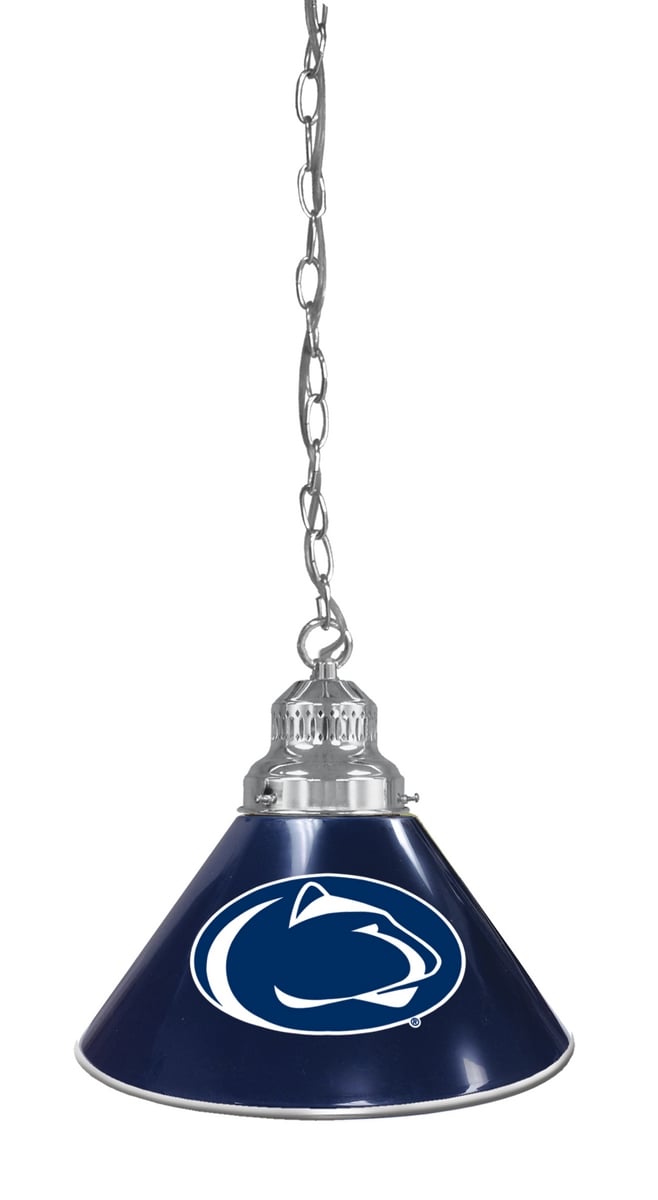 BL1CHPennSt NCAA Penn State University Single Shade Pendant Light - Chrome