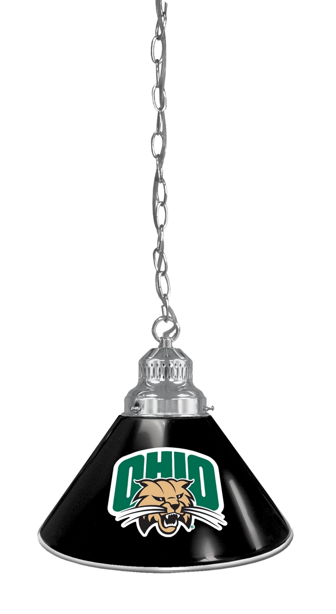 BL1CHUnivOH Ohio University Single Shade Pendant Light - Chrome