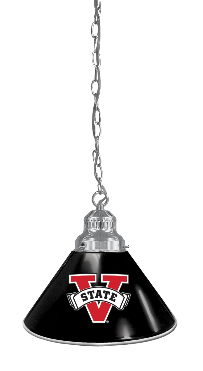 BL1CHValdSt NCAA Valdosta State University Single Shade Pendant Light - Chrome