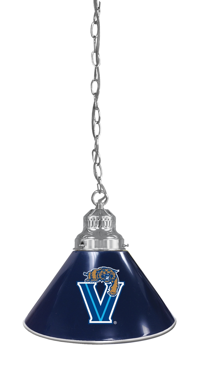 BL1CHVilnva NCAA Villanova University Single Shade Pendant Light - Chrome