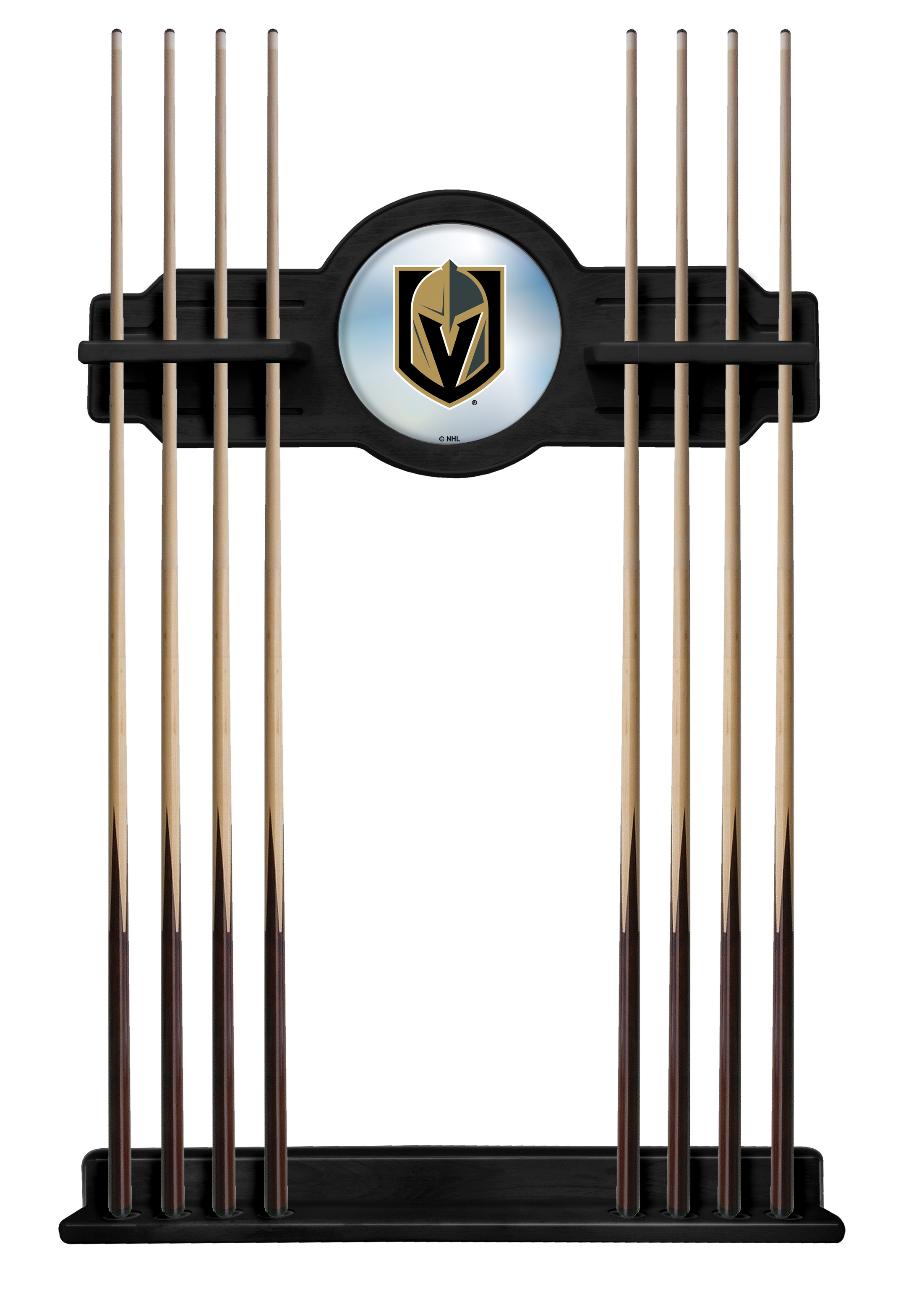 Vegas Golden Knights Cue Rack, Black