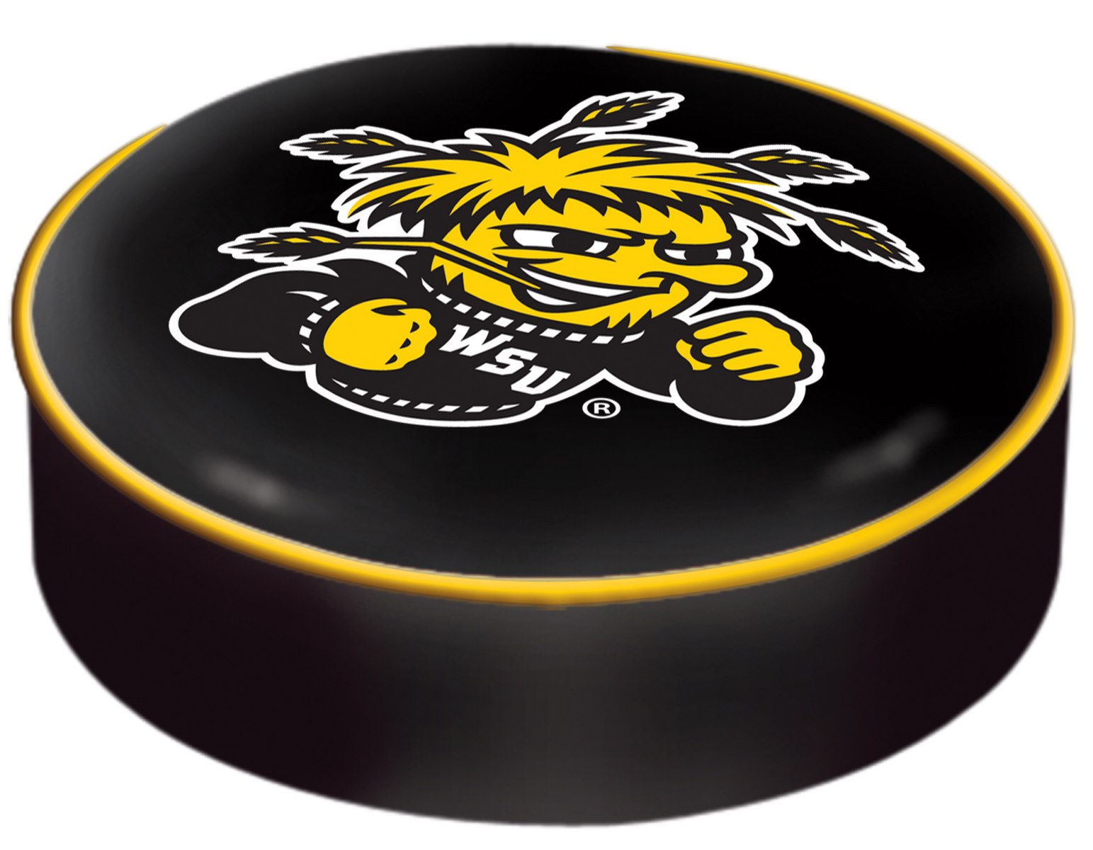 BSCWichSt Wichita State Bar Stool Seat Cover