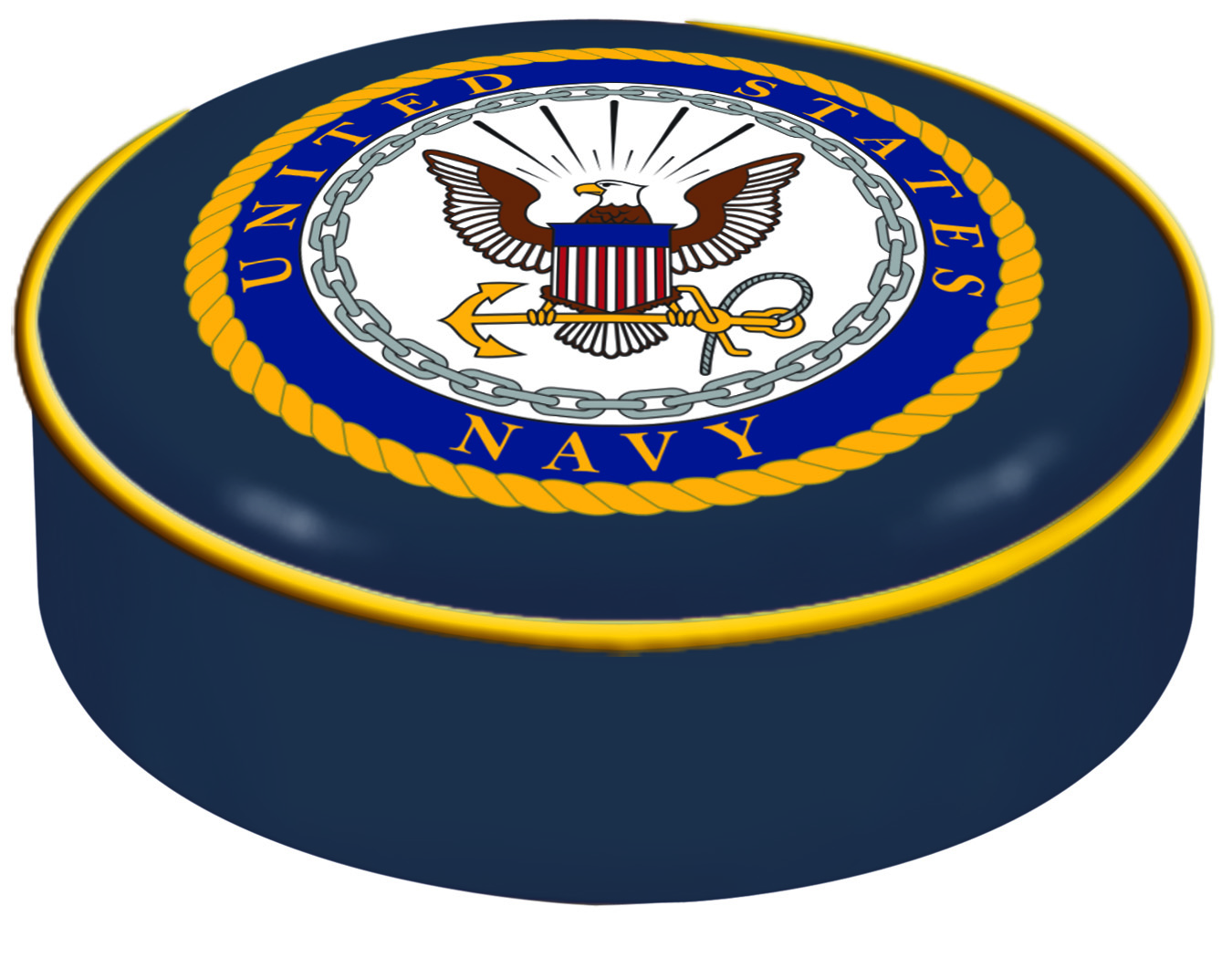 BSCNavy U.S. Navy Bar Stool Seat Cover