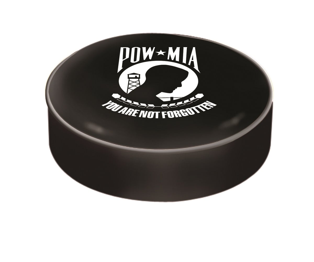 BSCPOWMIA POW-MIA Bar Stool Seat Cover