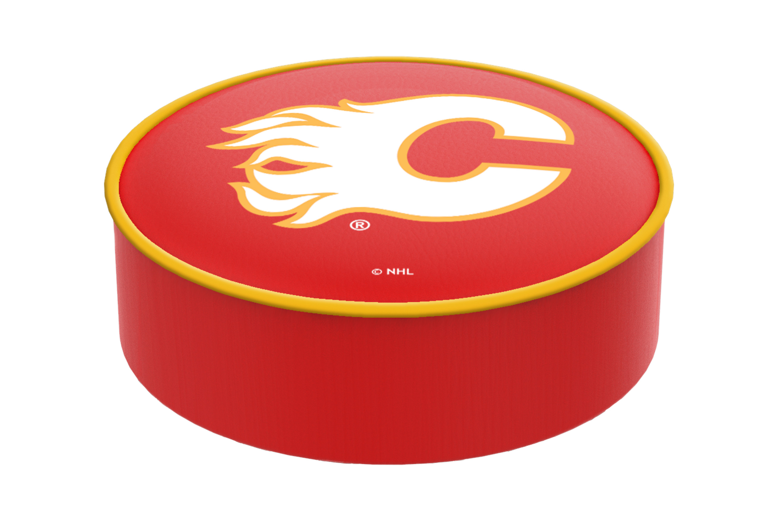 BSCCalFla Calgary Flames Bar Stool Seat Cover