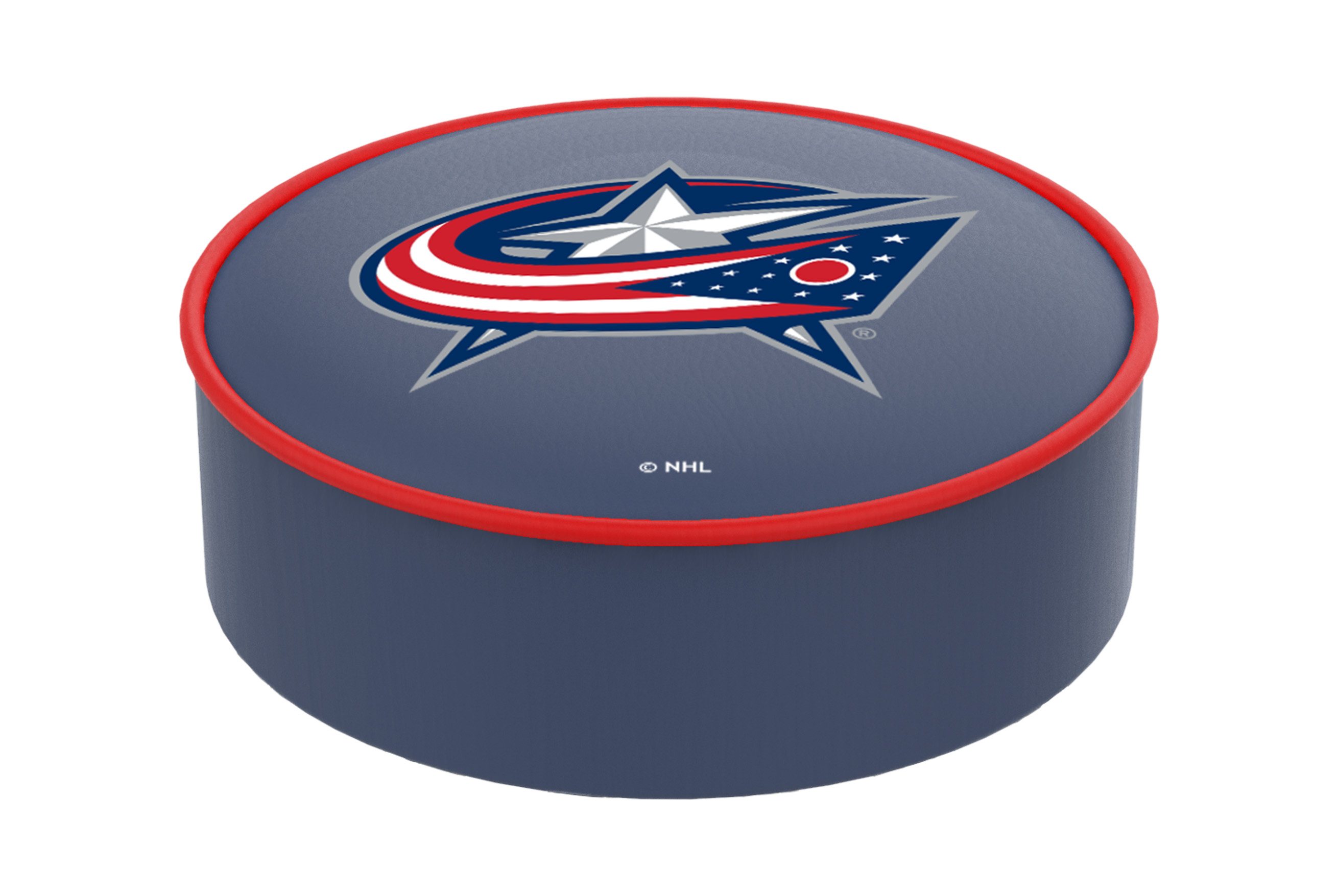 BSCColBlu Columbus Blue Jackets Bar Stool Seat Cover