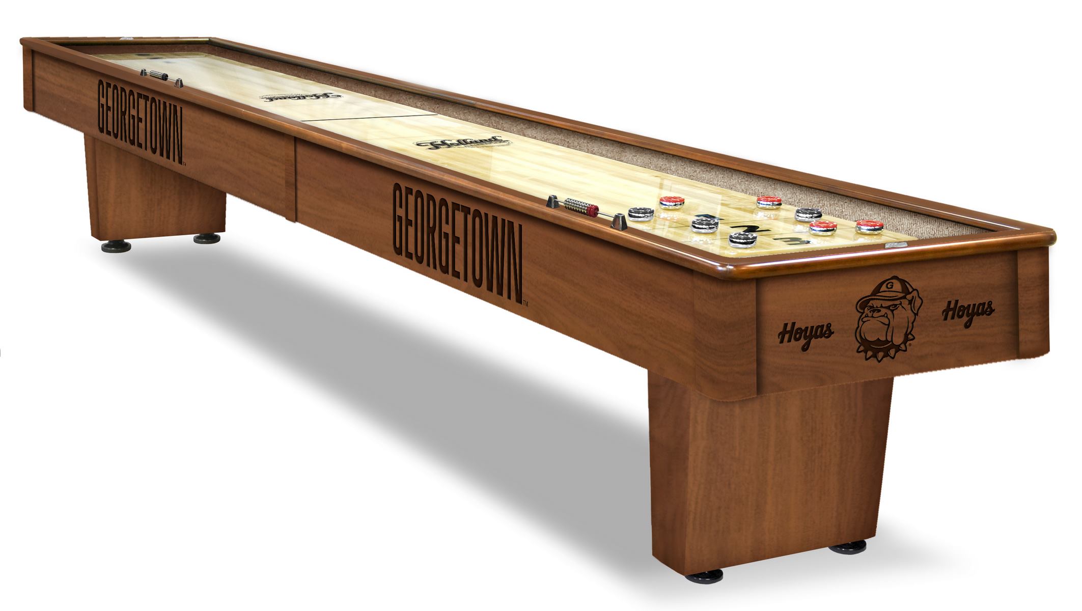 SB12ChrdGrgtwn Georgetown 12 ft. Shuffleboard Table