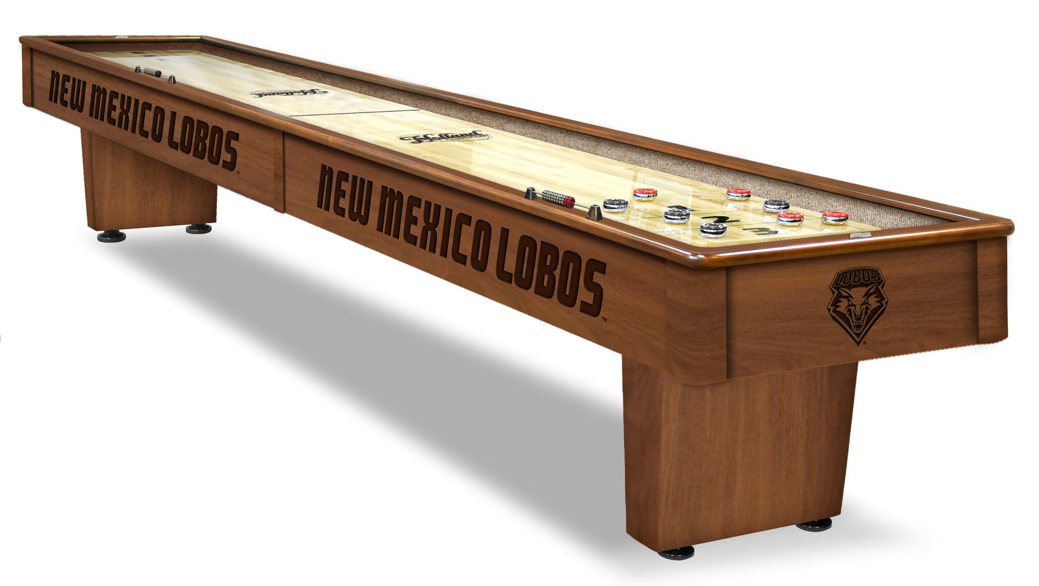 SB12ChrdNewMex New Mexico 12 ft. Shuffleboard Table