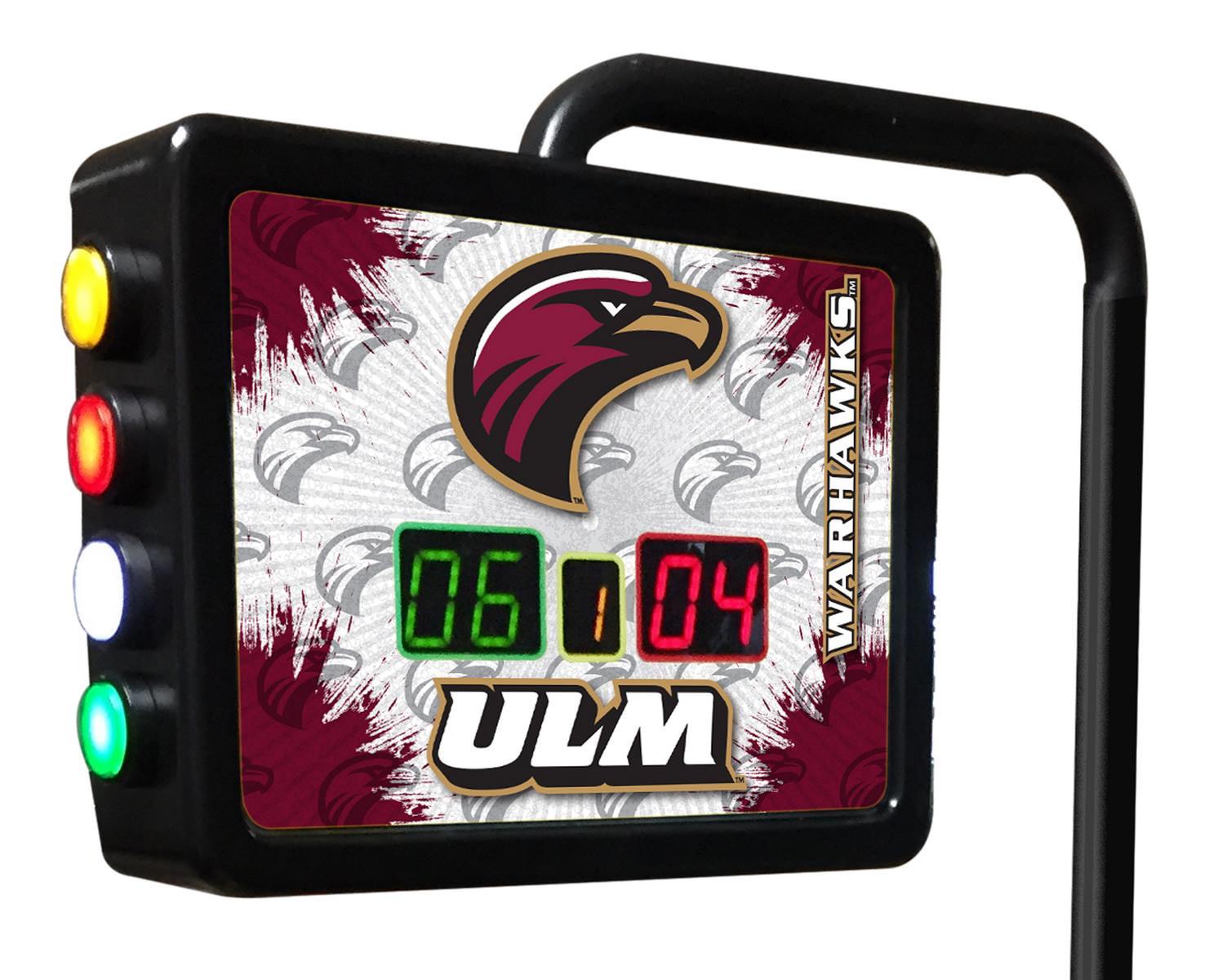 SBScUnLA-Mon Louisiana-Monroe Electronic Shuffleboard Scoring Unit